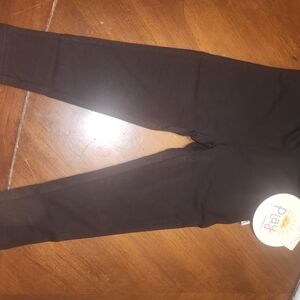Little Sleepies Black Leggings Toddler 2T